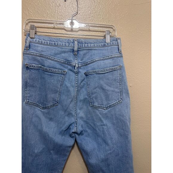 AGOLDE Los Angeles Womens Size 30 Light Wash High Rise Cropped Jeans - Picture 5 of 6